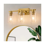Aurela 3-light bathroom mirror lighting