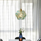 AureliaBloom: Designer Glass Pendant Light in Petal Design – Ideal for Living Rooms & Bedrooms