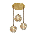 AureliaBloom: Designer Glass Pendant Light in Petal Design – Ideal for Living Rooms & Bedrooms