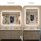 Aurelia smart LED mirror – Bluetooth makeup mirror with anti-fog function