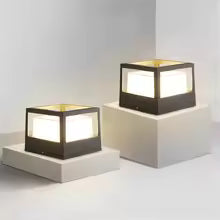 Aureon outdoor lamp on pole – Weather-resistant LED lamp (IP65)