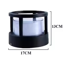 Aureon outdoor lamp on pole – Weather-resistant LED lamp (IP65)