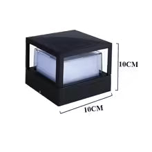 Aureon outdoor lamp on pole – Weather-resistant LED lamp (IP65)