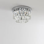 Aurestia: Luxury LED Ceiling Light made of Metal & Crystal – for Living Room & Bedroom