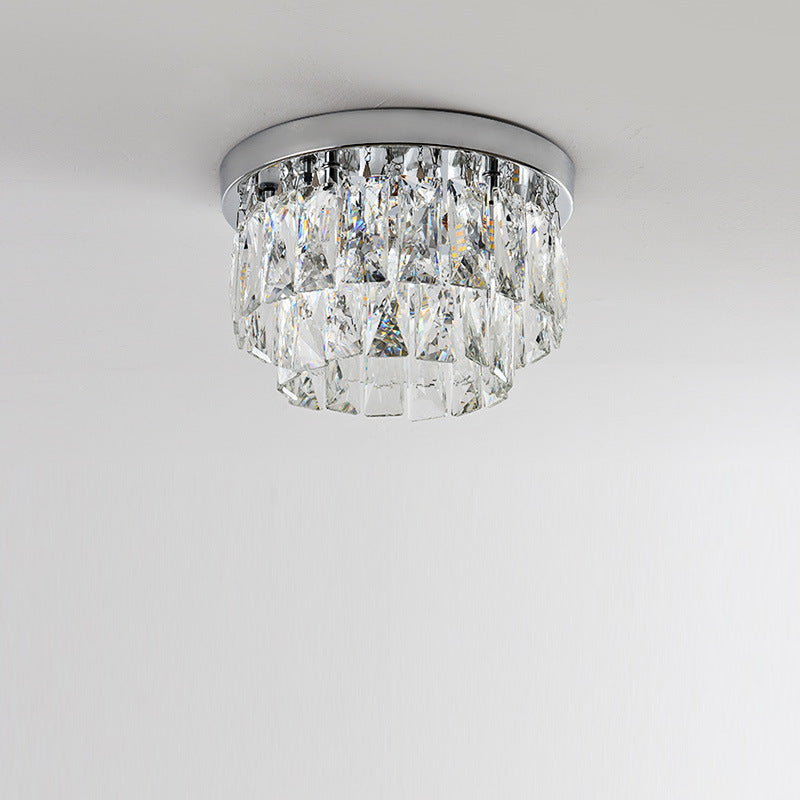 Aurestia: Luxury LED Ceiling Light made of Metal & Crystal – for Living Room & Bedroom