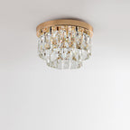 Aurestia: Luxury LED Ceiling Light made of Metal & Crystal – for Living Room & Bedroom