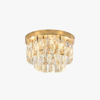 Aurestia: Luxury LED Ceiling Light made of Metal & Crystal – for Living Room & Bedroom