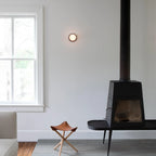 AuriDot: Round Glass Wall Light & Ceiling Light – Minimalist LED Lamp in Scandinavian Design