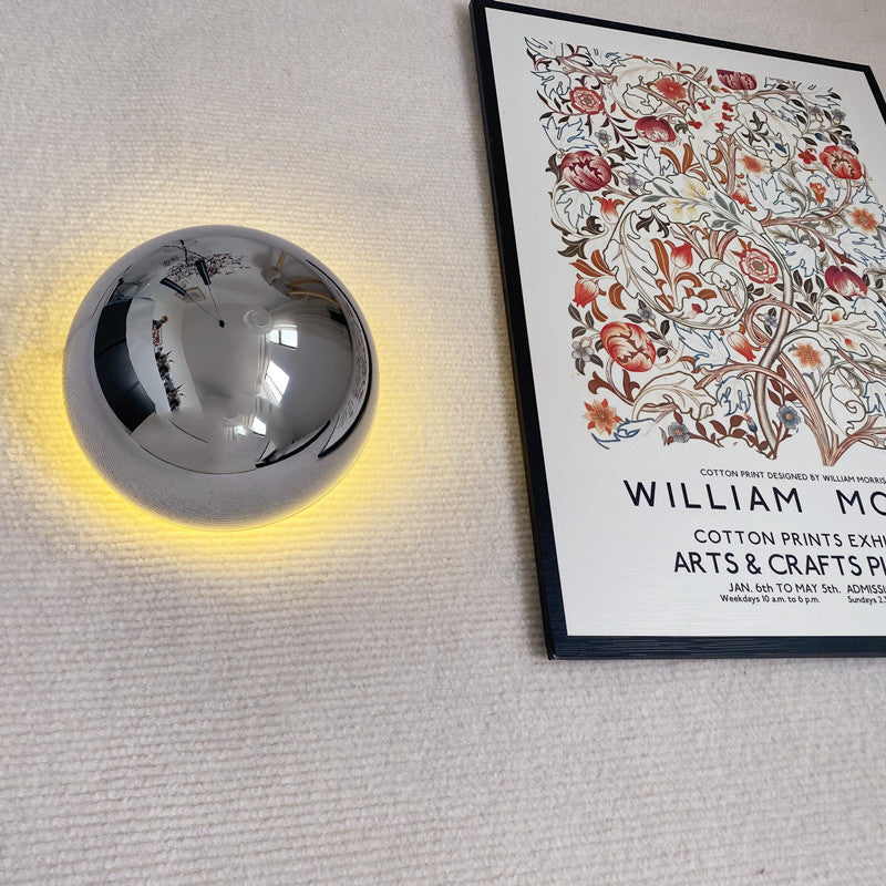 AuriForge: Wrought Iron Wall Light LED – Timeless Wall Lamp in Medieval Style for Hallway & Living Room