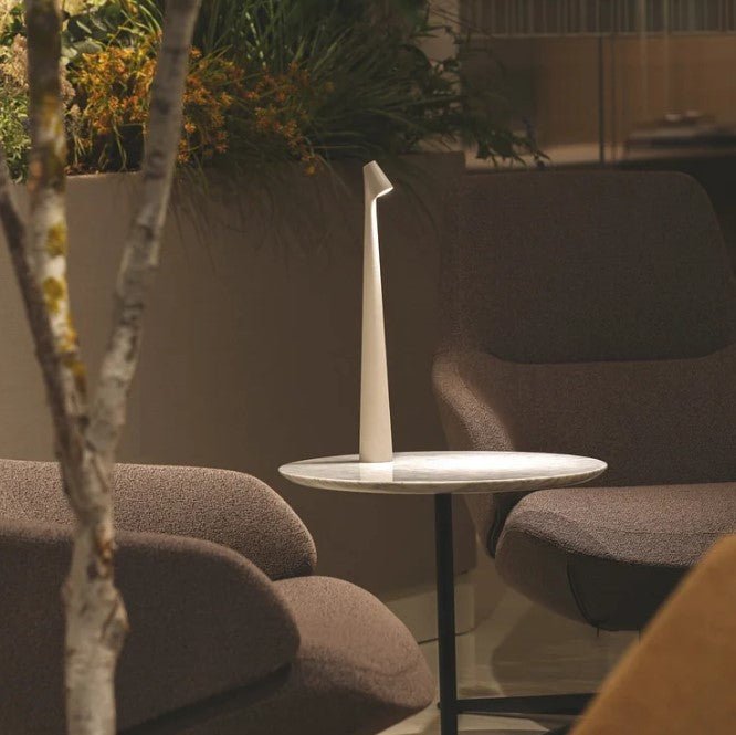 AuroLicht: Wireless Rechargeable LED Table Lamp – Dimmable Battery Light for Indoor & Outdoor