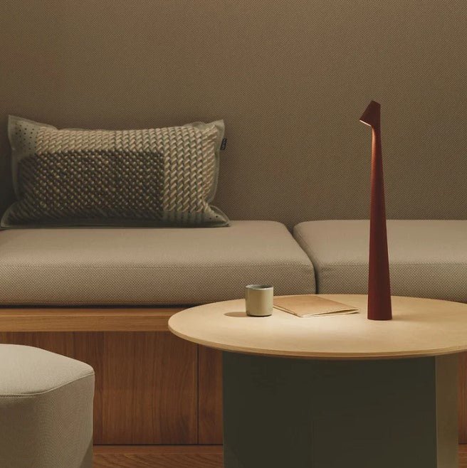 AuroLicht: Wireless Rechargeable LED Table Lamp – Dimmable Battery Light for Indoor & Outdoor
