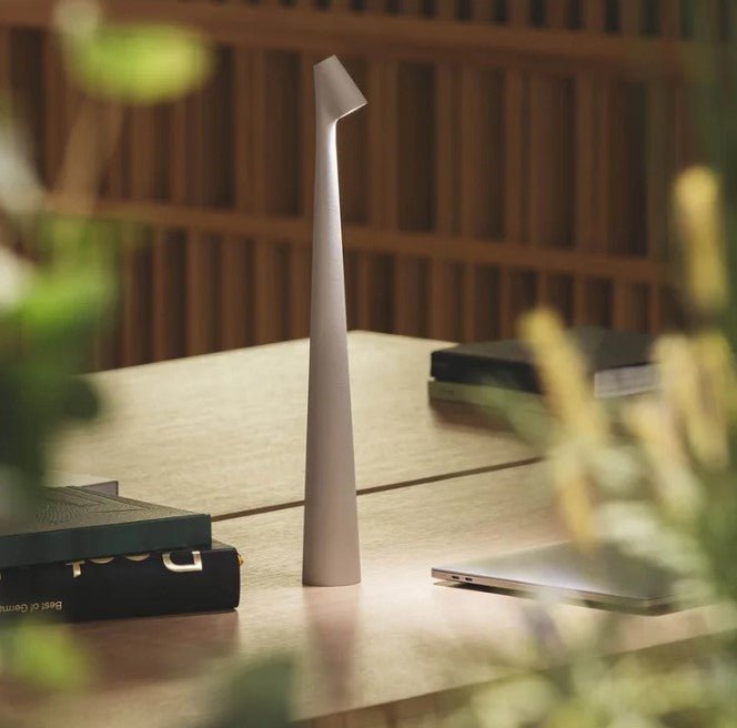 AuroLicht: Wireless Rechargeable LED Table Lamp – Dimmable Battery Light for Indoor & Outdoor