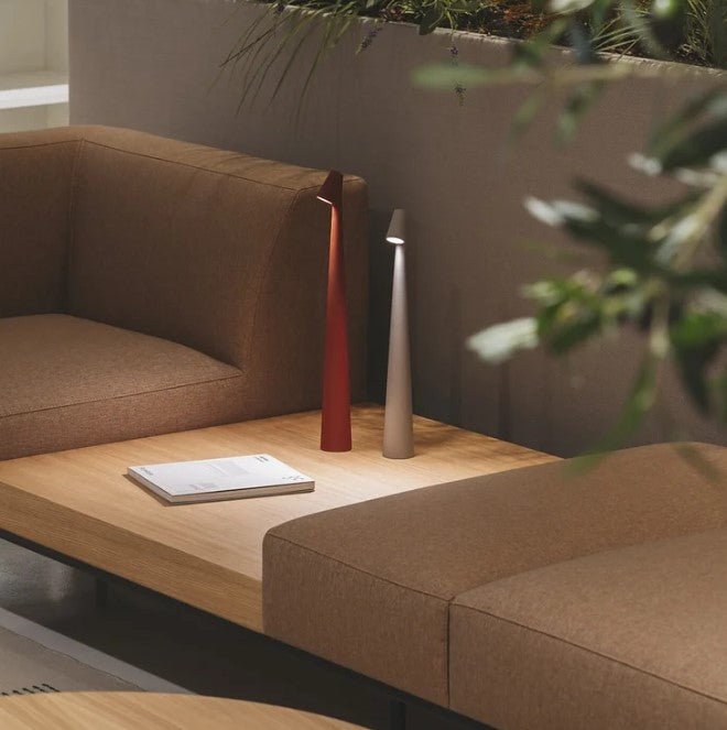 AuroLicht: Wireless Rechargeable LED Table Lamp – Dimmable Battery Light for Indoor & Outdoor