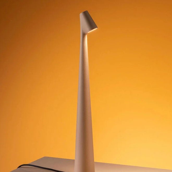AuroLicht: Wireless Rechargeable LED Table Lamp – Dimmable Battery Light for Indoor & Outdoor