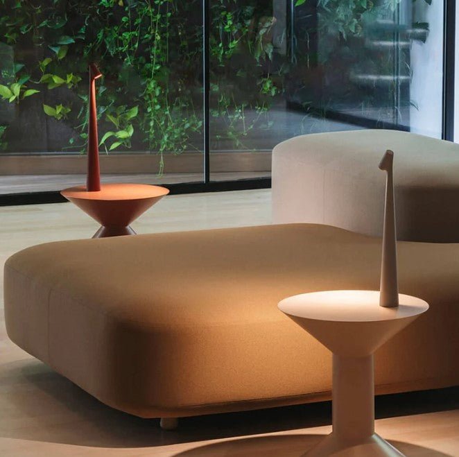 AuroLicht: Wireless Rechargeable LED Table Lamp – Dimmable Battery Light for Indoor & Outdoor
