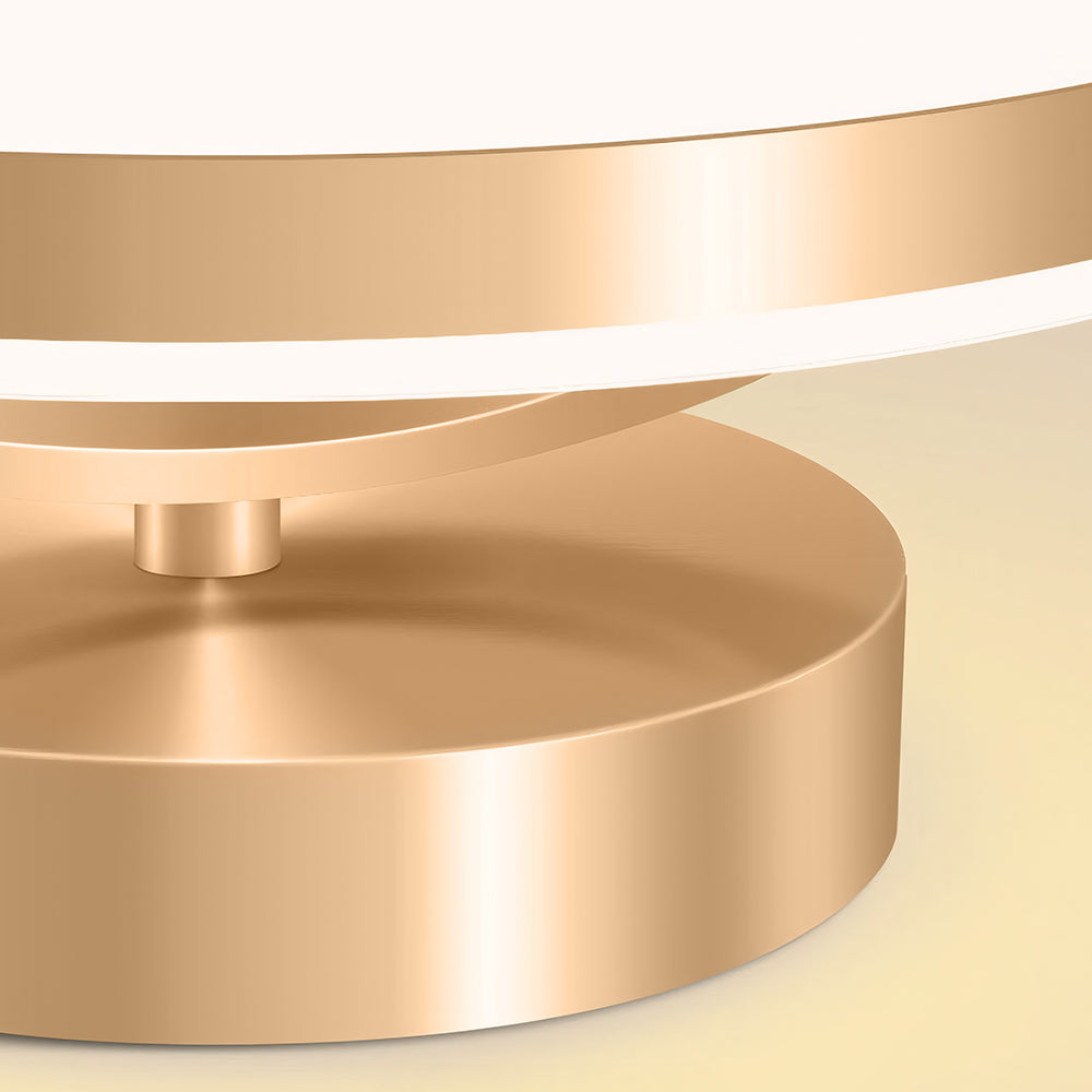 AuroraFlur: Modern Round LED Ceiling Light – Decorative & Durable for Hallway & Bedroom