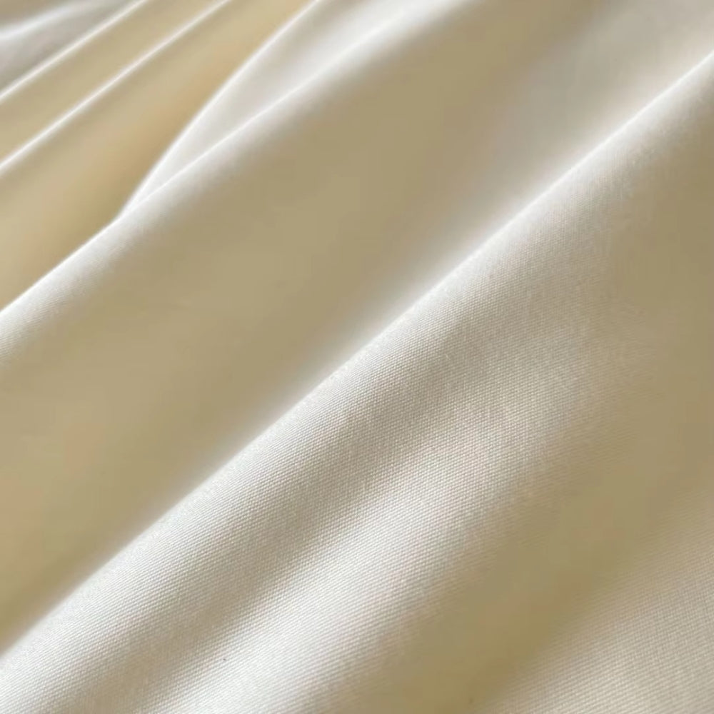 AuroraLinen: Luxurious Duvet Cover Set - Cotton, Soft & Breathable in Solid Design for Bedrooms