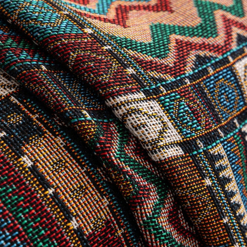 AuroraLine: Sofa Cover Made of Breathable Chenille with Artistic Stripe Design & Versatile Use – for Sofa & Living Room