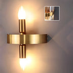 AuroraSteel: Crystal Wall Light Stainless Steel Modern – Elegant & Bright for Living Room & Hallway