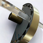 AuroraSteel: Crystal Wall Light Stainless Steel Modern – Elegant & Bright for Living Room & Hallway