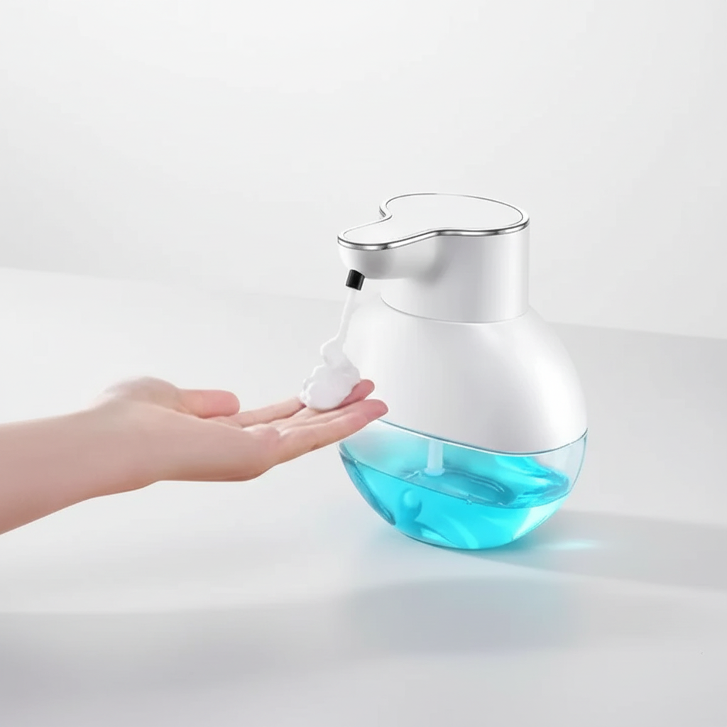 Automatic Foam Soap Dispenser, Touchless Sensor, Wall Mount or Countertop