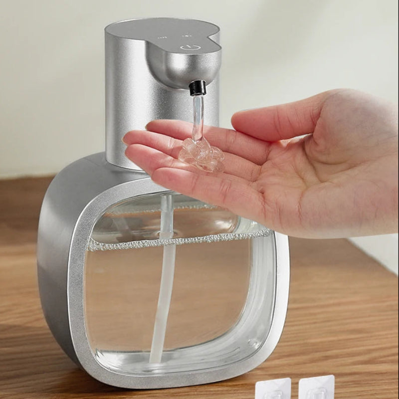 Automatic Foam Soap Dispenser, Wall Mounted, Touchless Infrared Sensor, 500ml Capacity, Rechargeable - Hygienic Hand Soap Dispenser