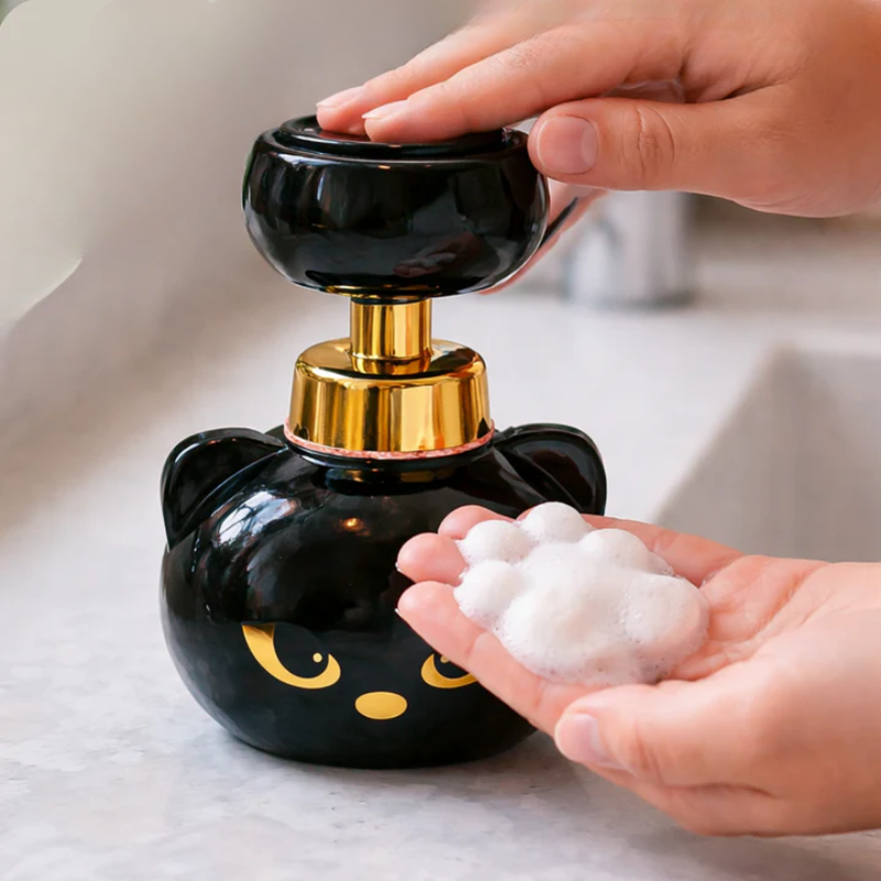 Automatic Foaming Soap Dispenser Infrared Sensor Bear Design Refillable
