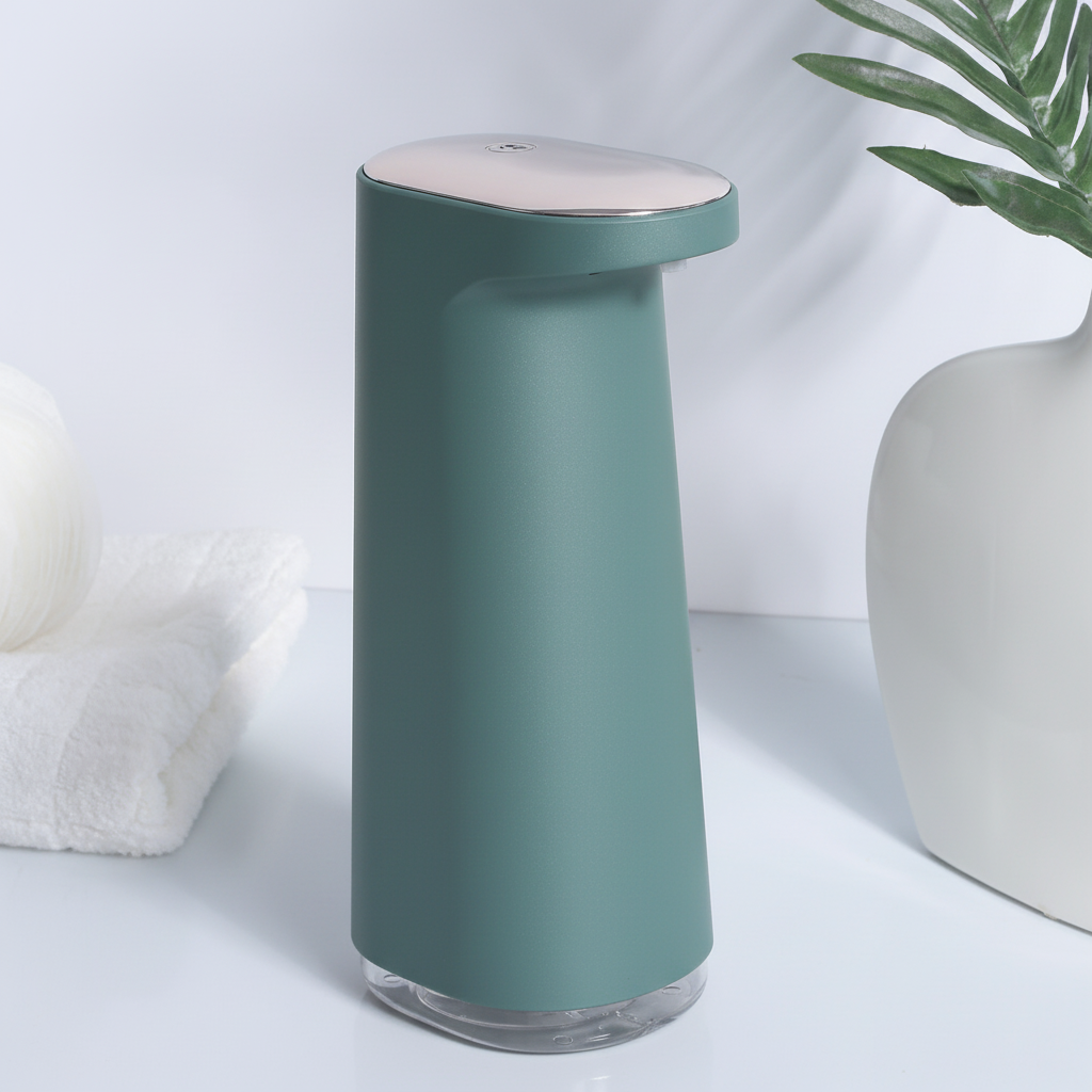Automatic Foam Soap Dispenser, Touchless Sensor, Rechargeable, Tabletop