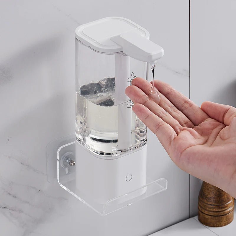 Liquid Soap Dispenser, Touchless Sensor, 550ml Capacity, USB Rechargeable