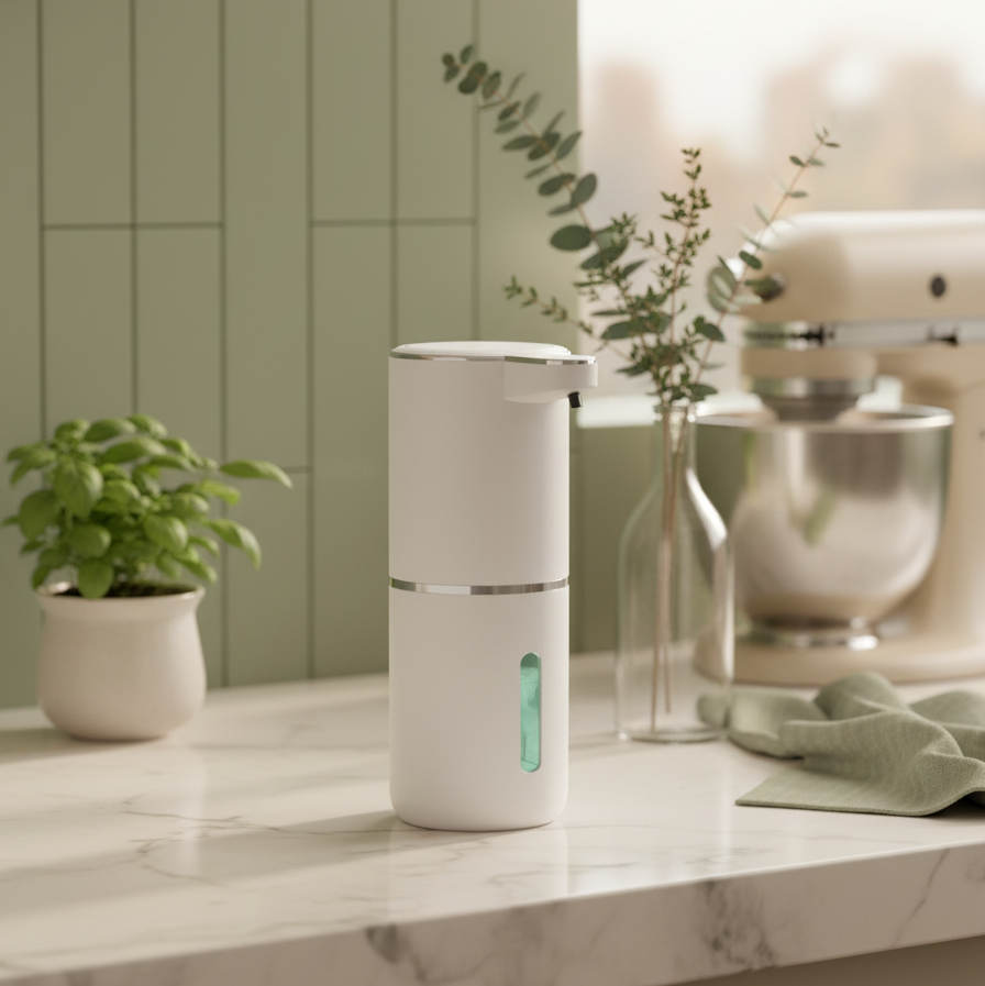 Automatic Soap Dispenser Touchless Sensor USB Rechargeable
