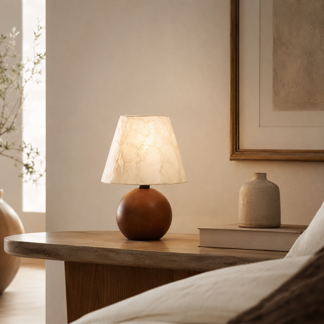 Avery Capiz Shell Accent Table Lamp