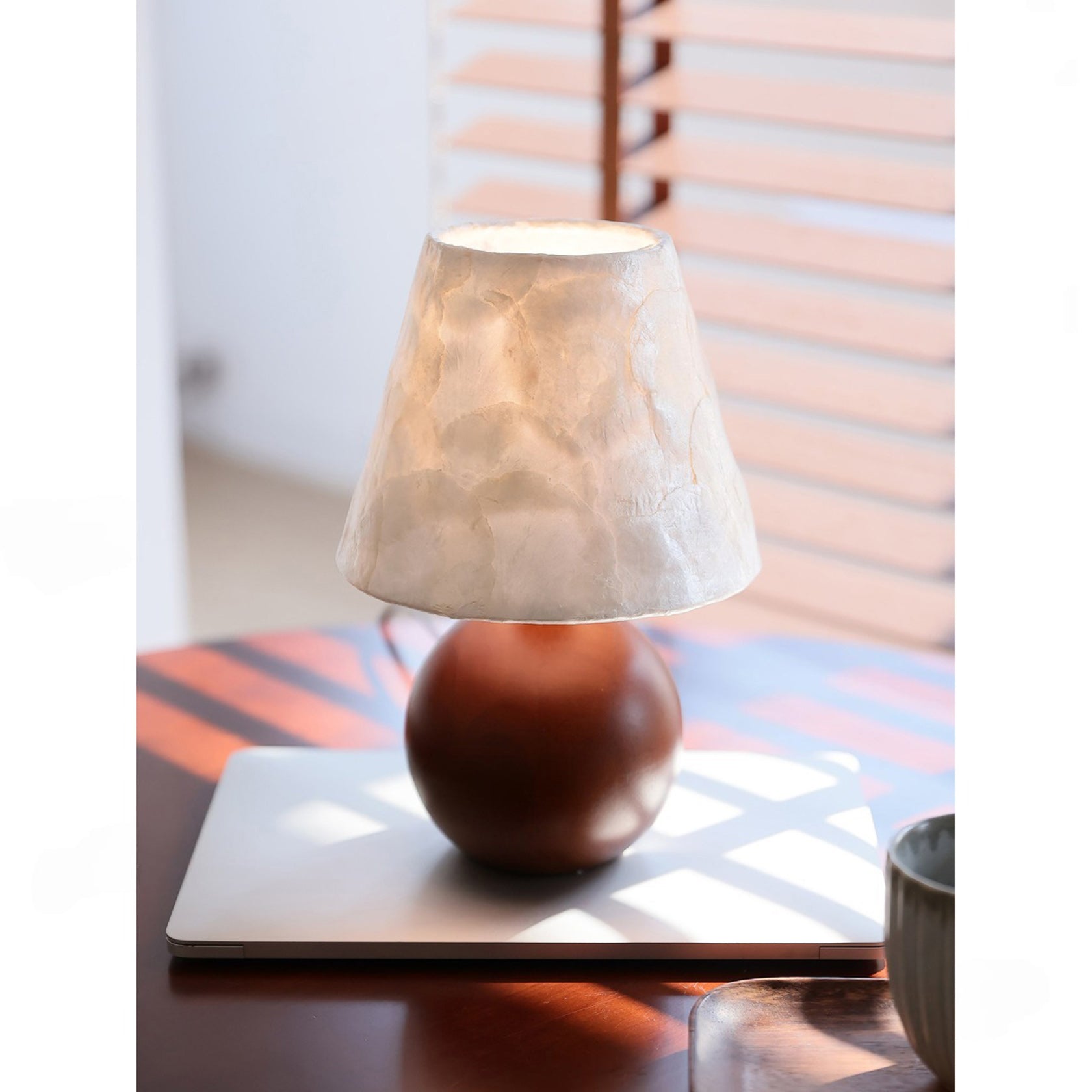 Avery Capiz Shell Accent Table Lamp