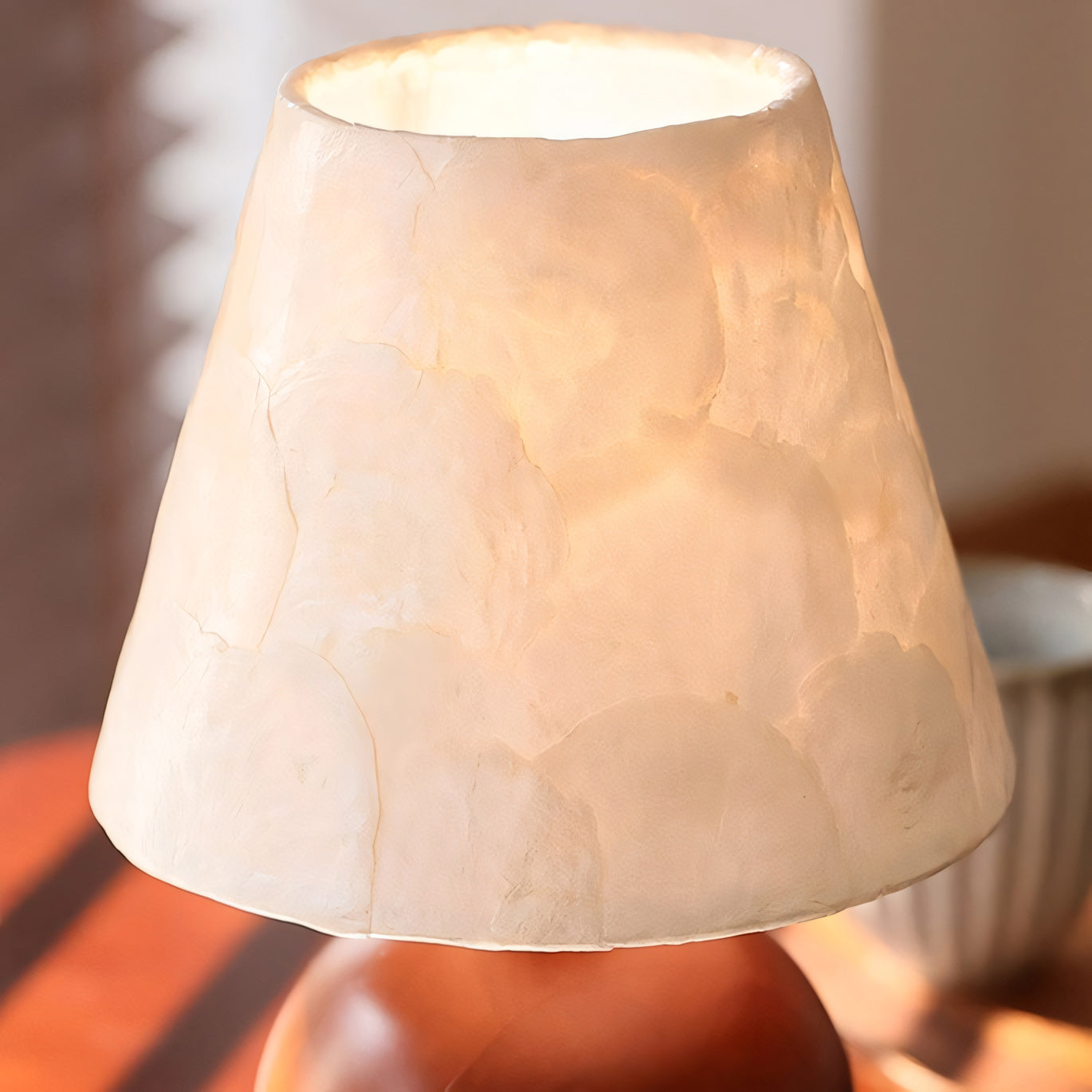 Avery Capiz Shell Accent Table Lamp