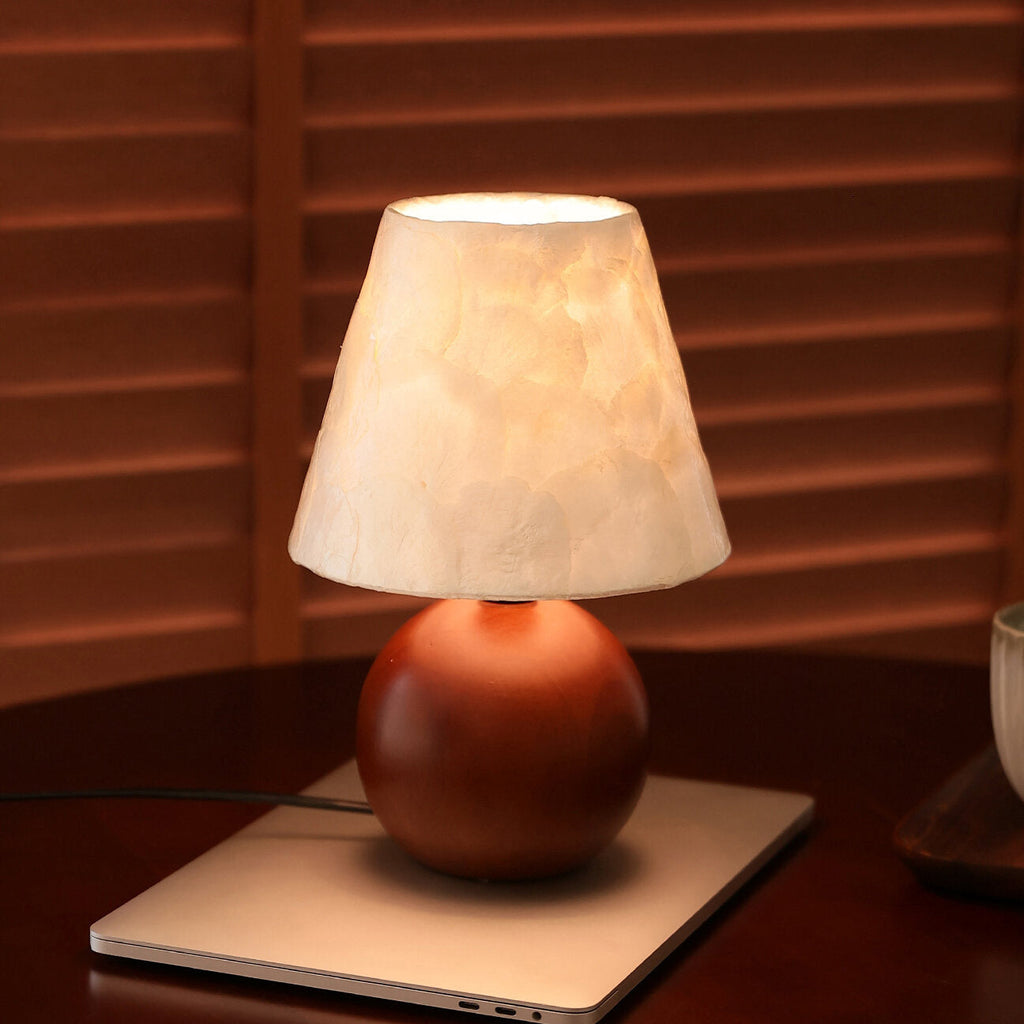 Avery Capiz Shell Accent Table Lamp