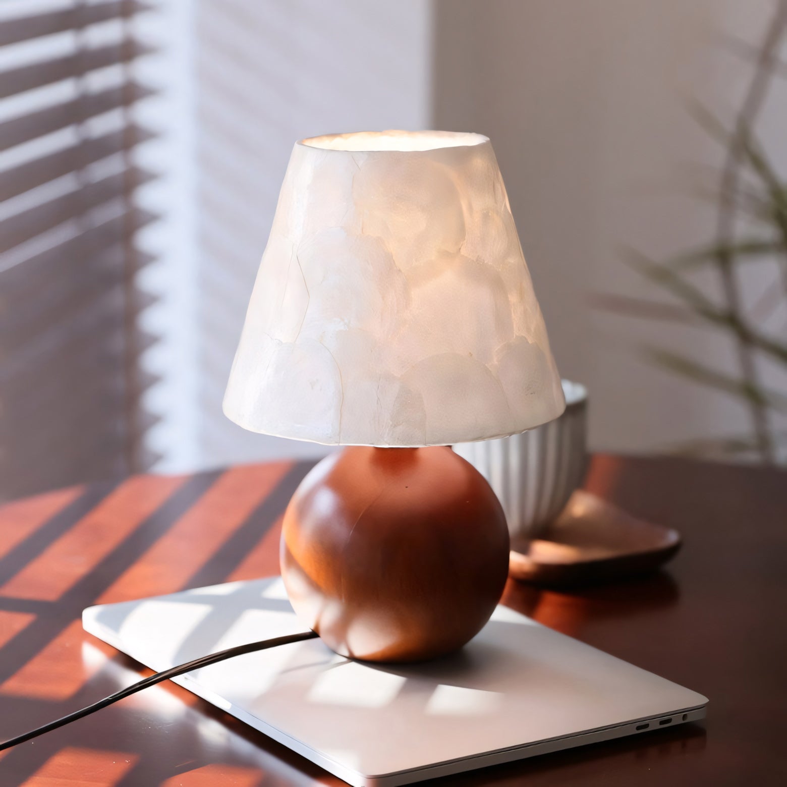 Avery Capiz Shell Accent Table Lamp