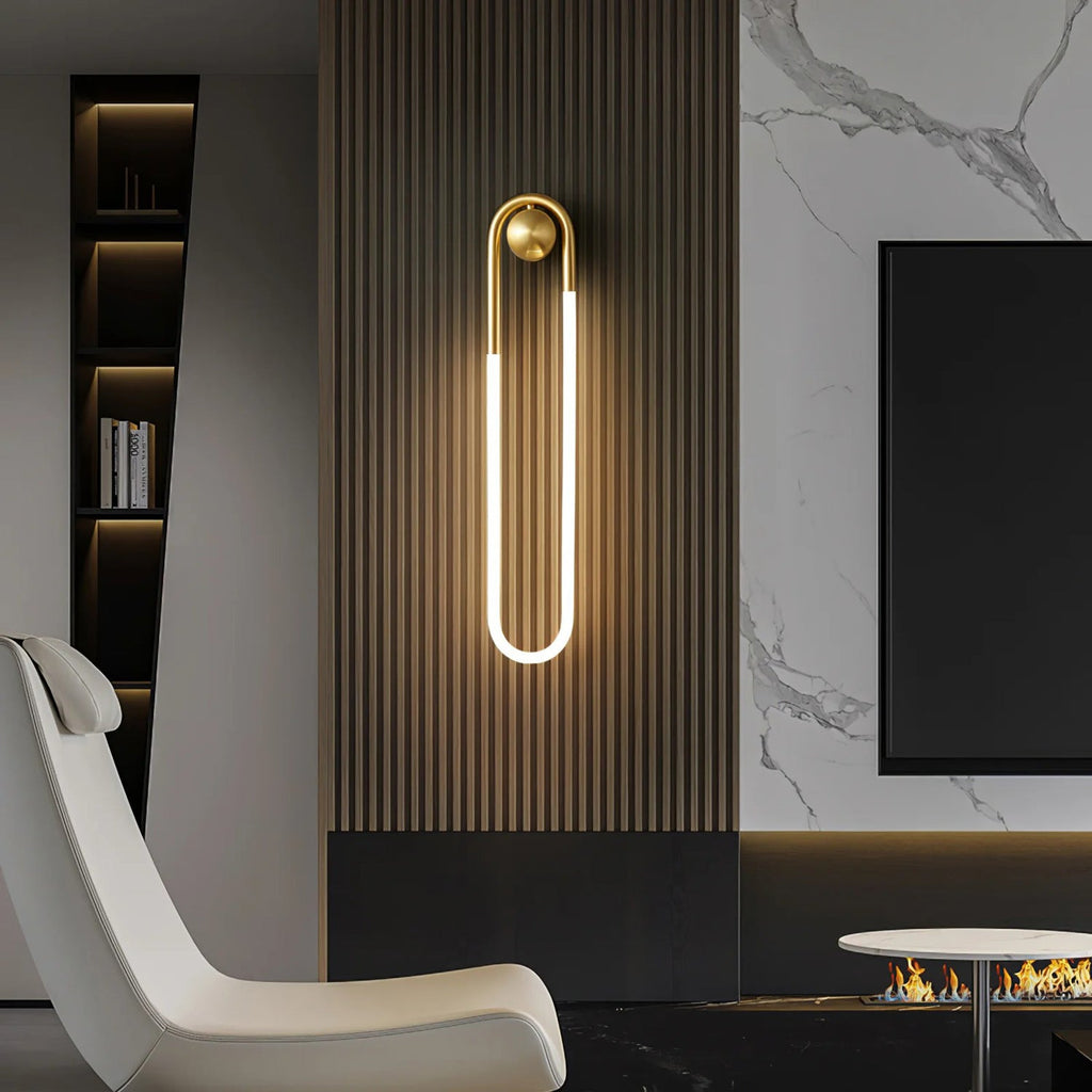 Axis LED Loop Wall Sconce