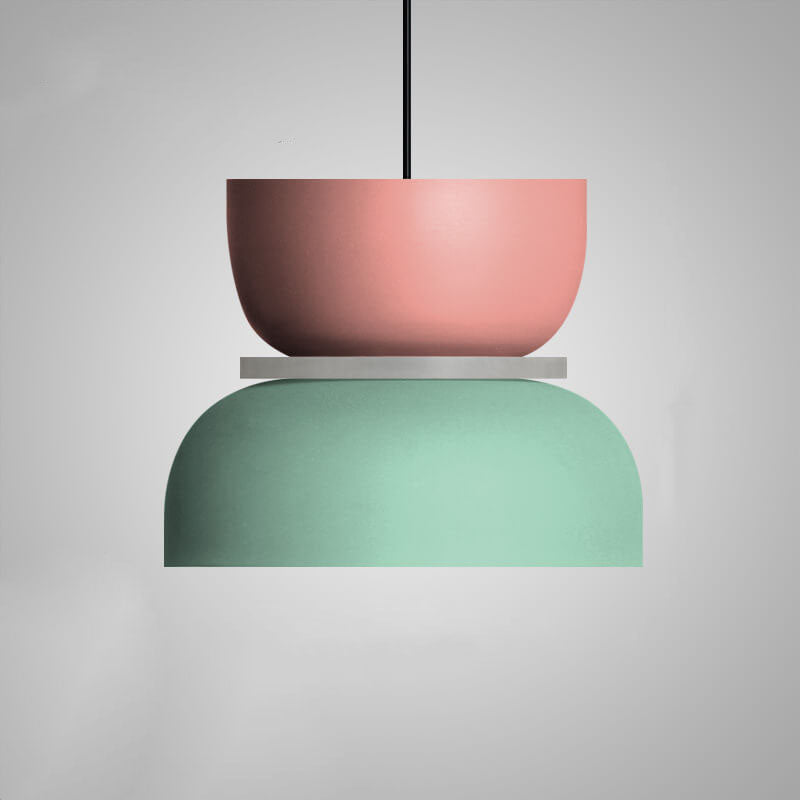 Vibrant Nordic Macaron 1-Light LED Pendant Lamp