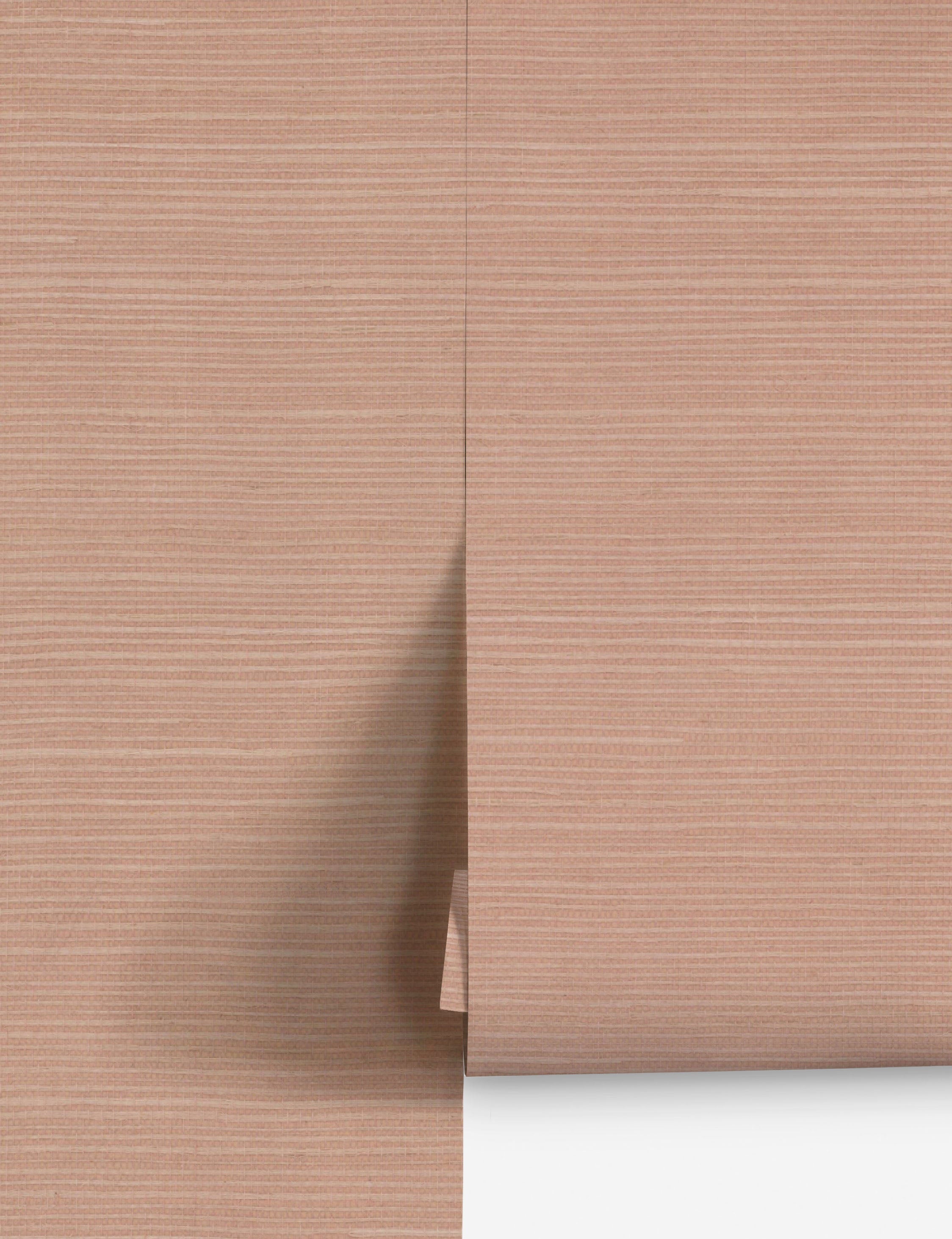 Bela Grasscloth Wallpaper | Woven Texture, Modern Palette