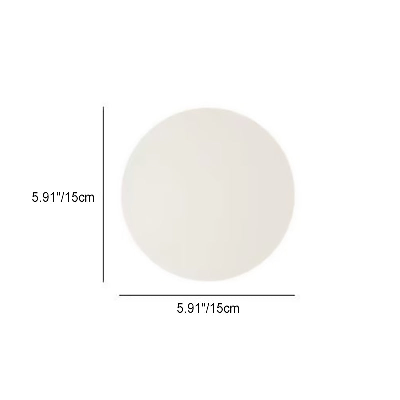 Contemporary Minimalist Orb Glass 1-Light Wall Sconce for Living Room