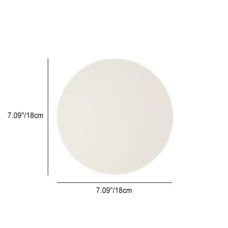 Contemporary Minimalist Orb Glass 1-Light Wall Sconce for Living Room