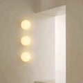 Contemporary Minimalist Orb Glass 1-Light Wall Sconce for Living Room
