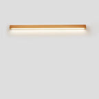 Minimalist Japanese Solid Wood LED Wall Sconce