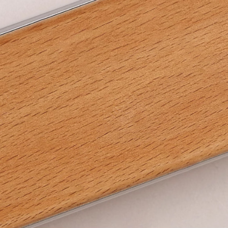 Minimalist Japanese Solid Wood LED Wall Sconce