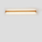 Minimalist Japanese Solid Wood LED Wall Sconce