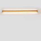 Minimalist Japanese Solid Wood LED Wall Sconce