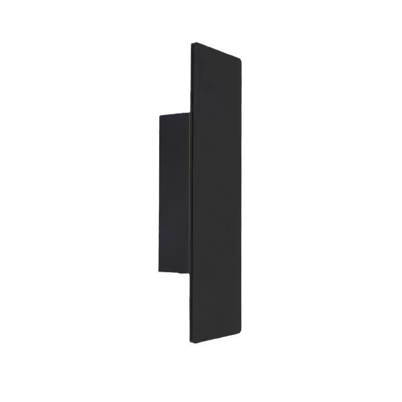 Contemporary Minimalist Waterproof LED Wall Sconce Lamp in Aluminum and Acrylic for Outdoor Patios