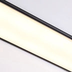 Contemporary Waterproof Rectangular Aluminum and Acrylic LED Outdoor Wall Light for Gardens