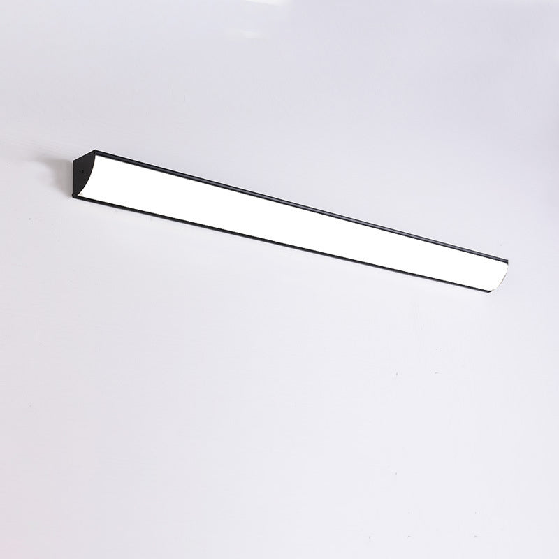 Contemporary Waterproof Rectangular Aluminum and Acrylic LED Outdoor Wall Light for Gardens