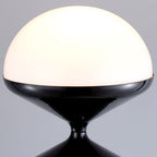 Modern Scandinavian Cream Round Floor Lamp with Iron and Acrylic - 1-Light Design for Bedroom