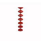 Modern Scandinavian Cream Round Floor Lamp with Iron and Acrylic - 1-Light Design for Bedroom
